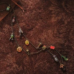 Art Nouveau long necklace